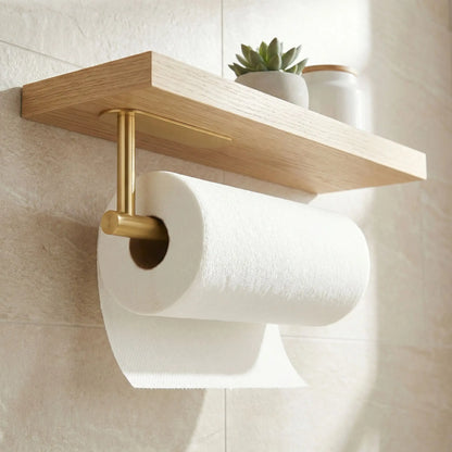 porte papier toilette premium inox doré 