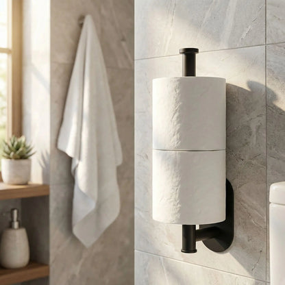 porte papier toilette premium inox noir