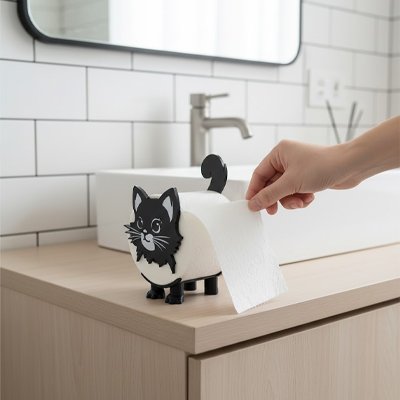 Porte papier toilette